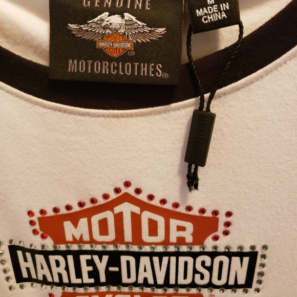 Harley Davidson embellished logo tee - Picture 3 of 3